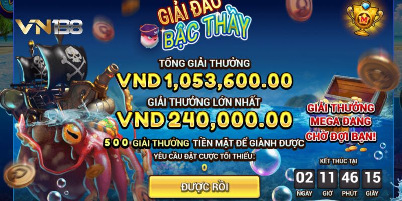 Tính toán tiền thưởng khi tham gia săn cá cực đơn giản